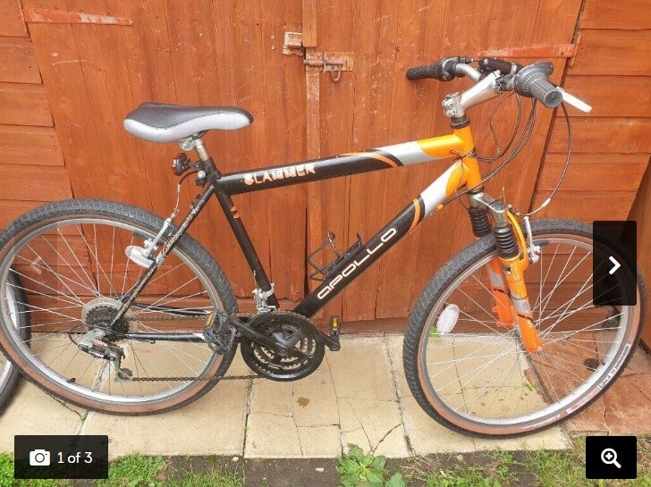 apollo slammer mountain bike